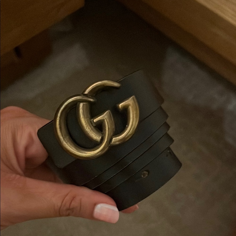 Black Belt with GoldBuckle